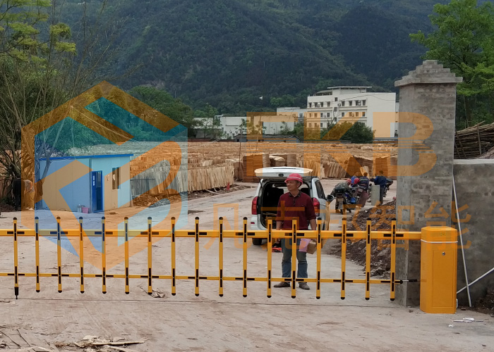 直杆道闸广告道闸