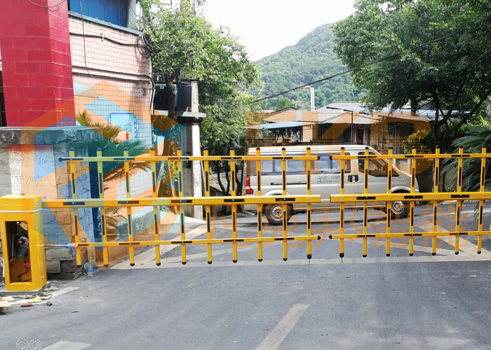 直杆道闸广告道闸